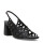Sandalias de Mujer Bottero Cuero Calado Negro