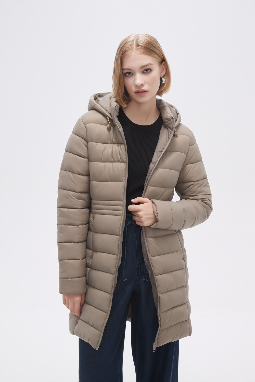 Campera Guillu Taupe / Mink / Vison