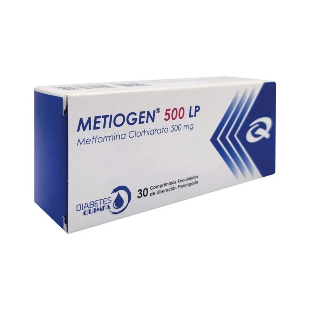 METIOGEN 500 MG.X 30 COMP. LIB. PROLONG. única