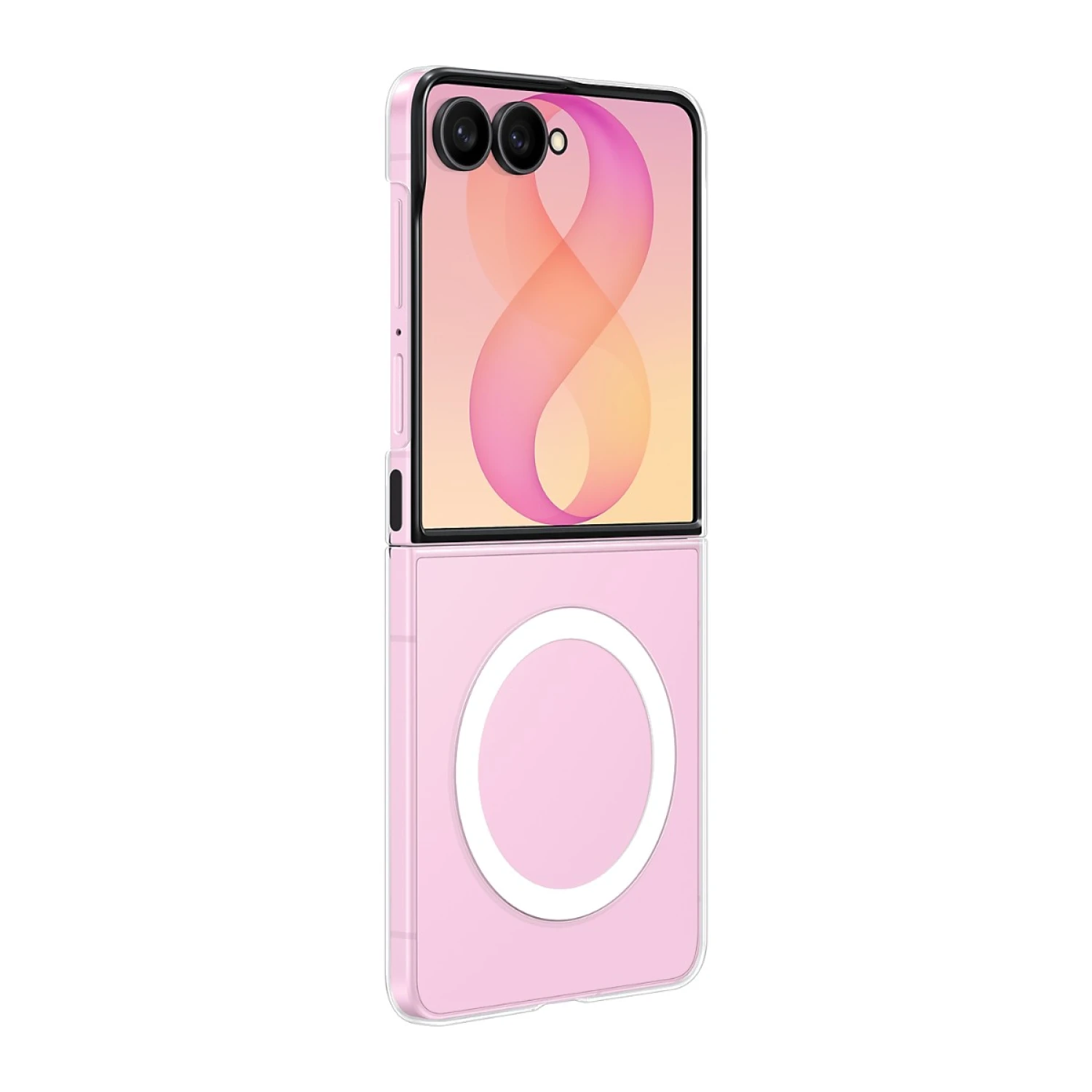 Funda Samsung Clear Magnet Transparente para Galaxy Z Flip8