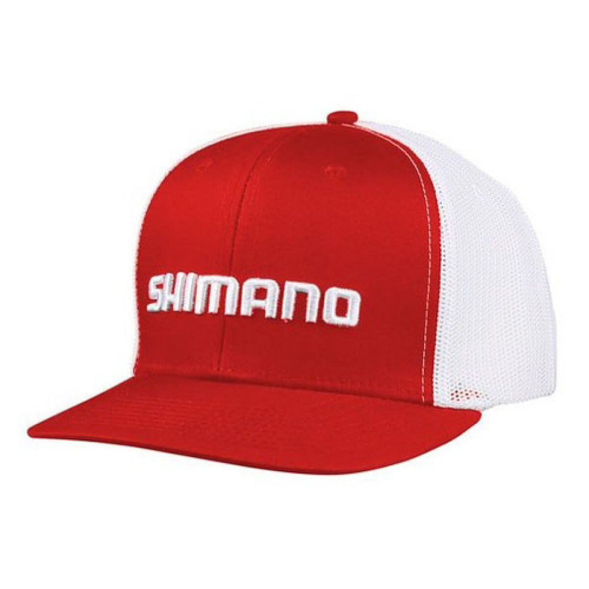 Gorro shimano trucker rojo logo blanco 