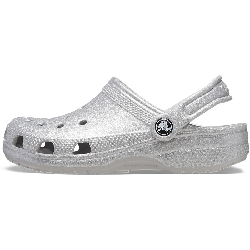 Classic Clog Glitter Gris