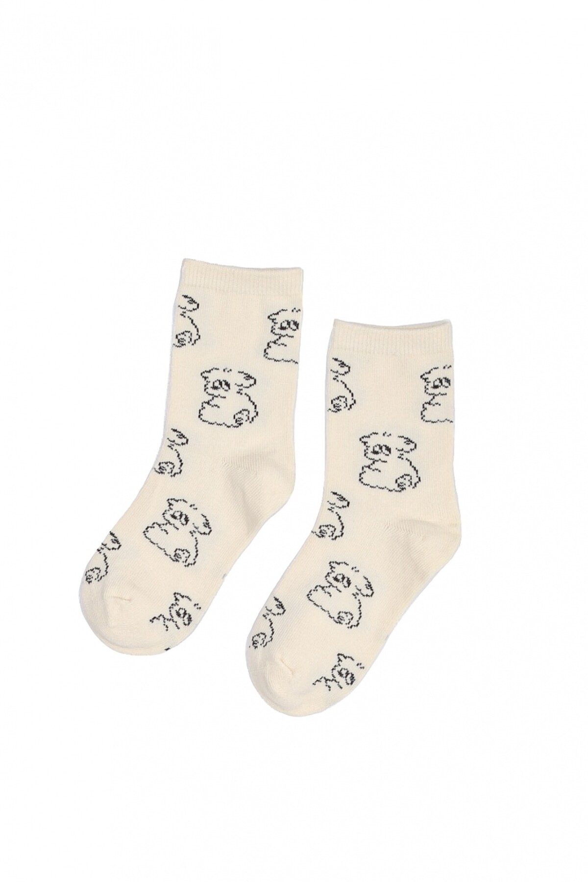 Medias Kids Perritos Blanco