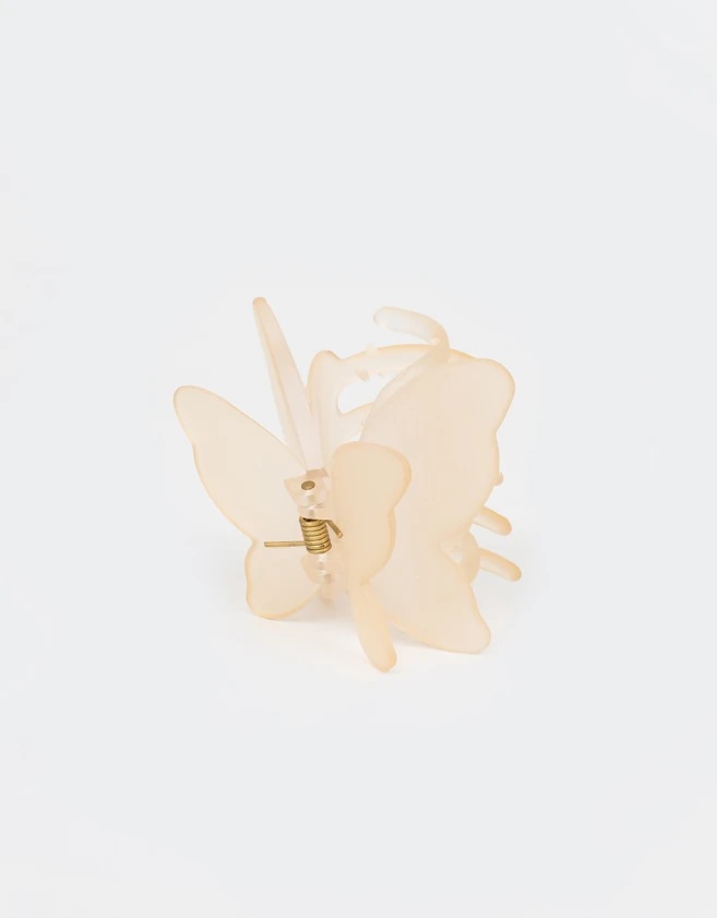 Broche Mariposa Broche De Mariposa - Blanco Crudo