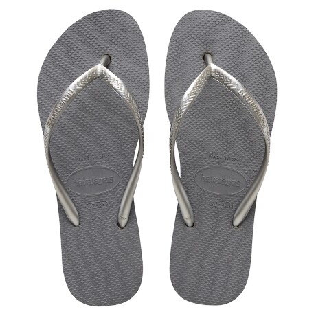 Ojota de Mujer Havaianas Slim Gris Acero