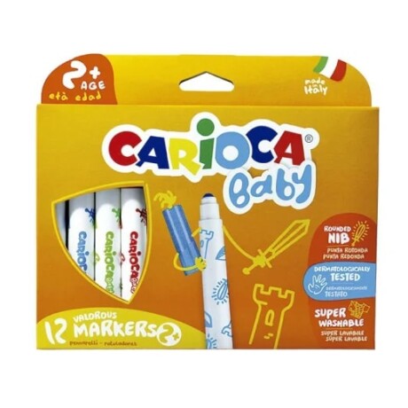 Marcador Carioca Baby x12 Marcador Carioca Baby x12