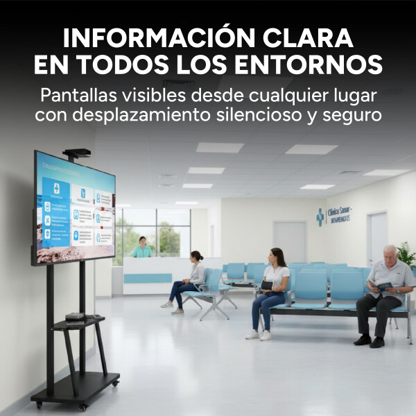 Soporte De Piso Para Tv Monitor 32 A 70 Pulgadas Ruedas Soporte De Piso Para Tv Monitor 32 A 70 Pulgadas Ruedas