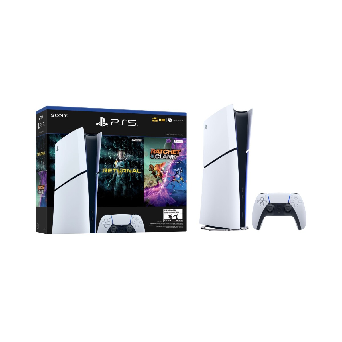 PlayStation 5 Slim 1TB Digital + Juegos 