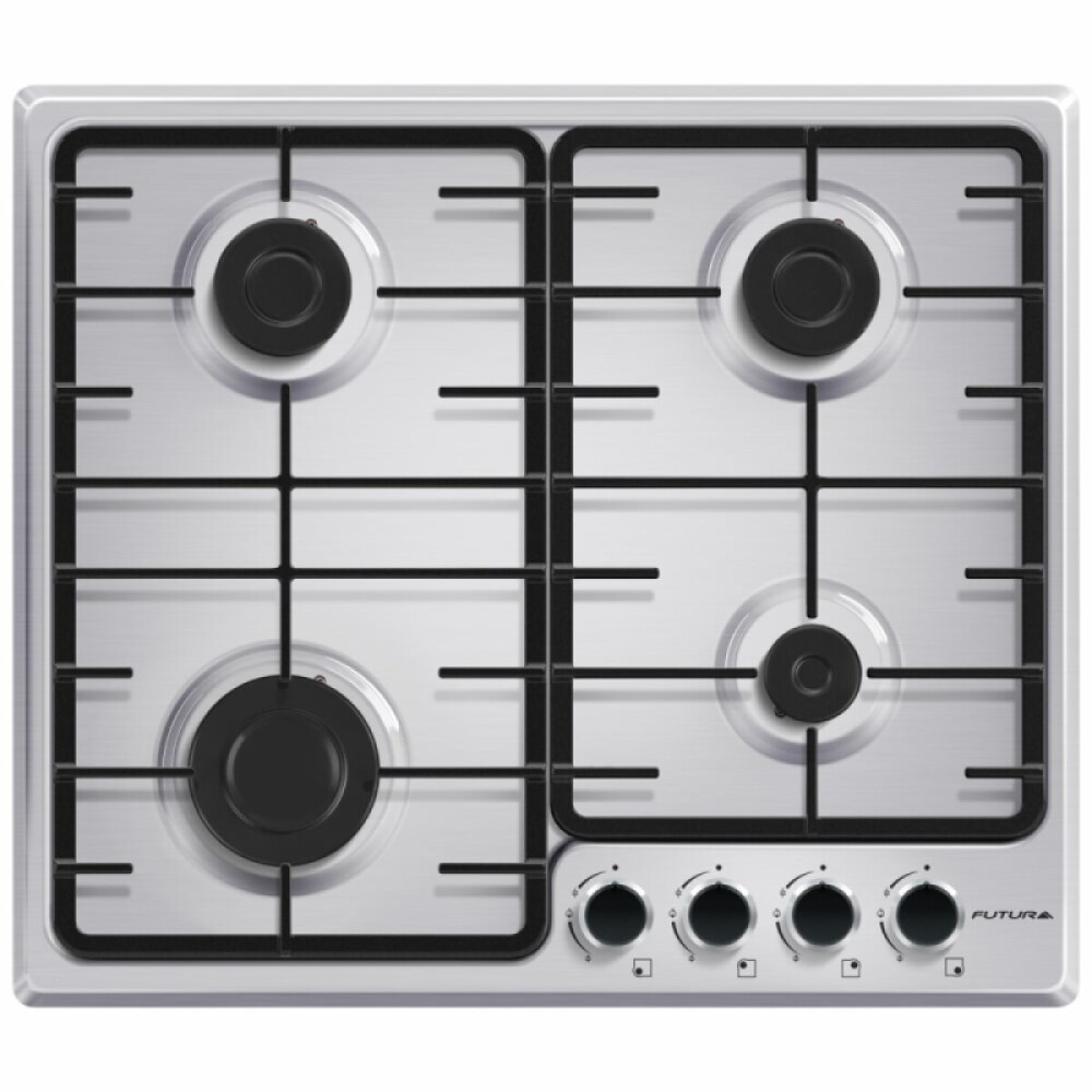Anafe a gas Futura Plus FUT-A60GX Inox 60cm acero inoxidable