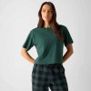 Polo Cotton Boxy Tee Mujer Everpine