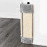 Rascador Gato Sillon Amurar Pared Tornillos Pom Pom Grande Variante Color Gris