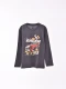 REMERA MARCOS GRIS OSCURO