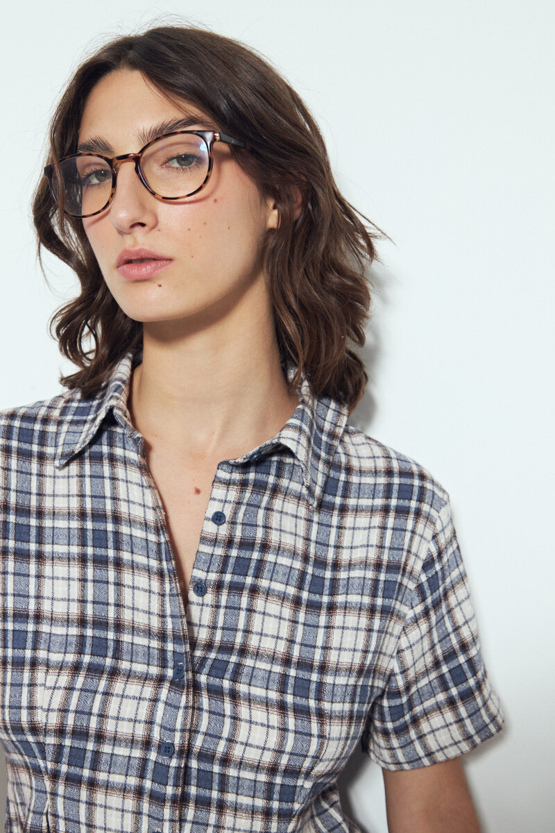 CAMISA OXFORD Azul Lavado