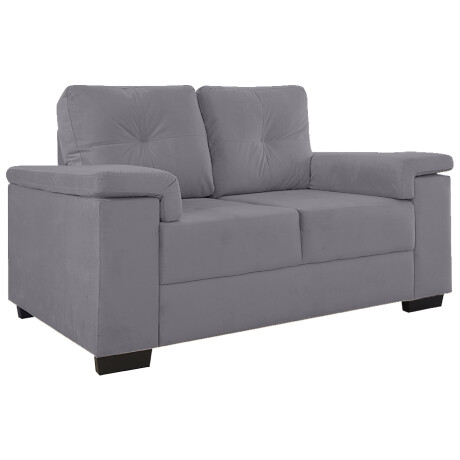 Sillón Cama 3 Cuerpos Tela Gris Madalena Grafito — Divino