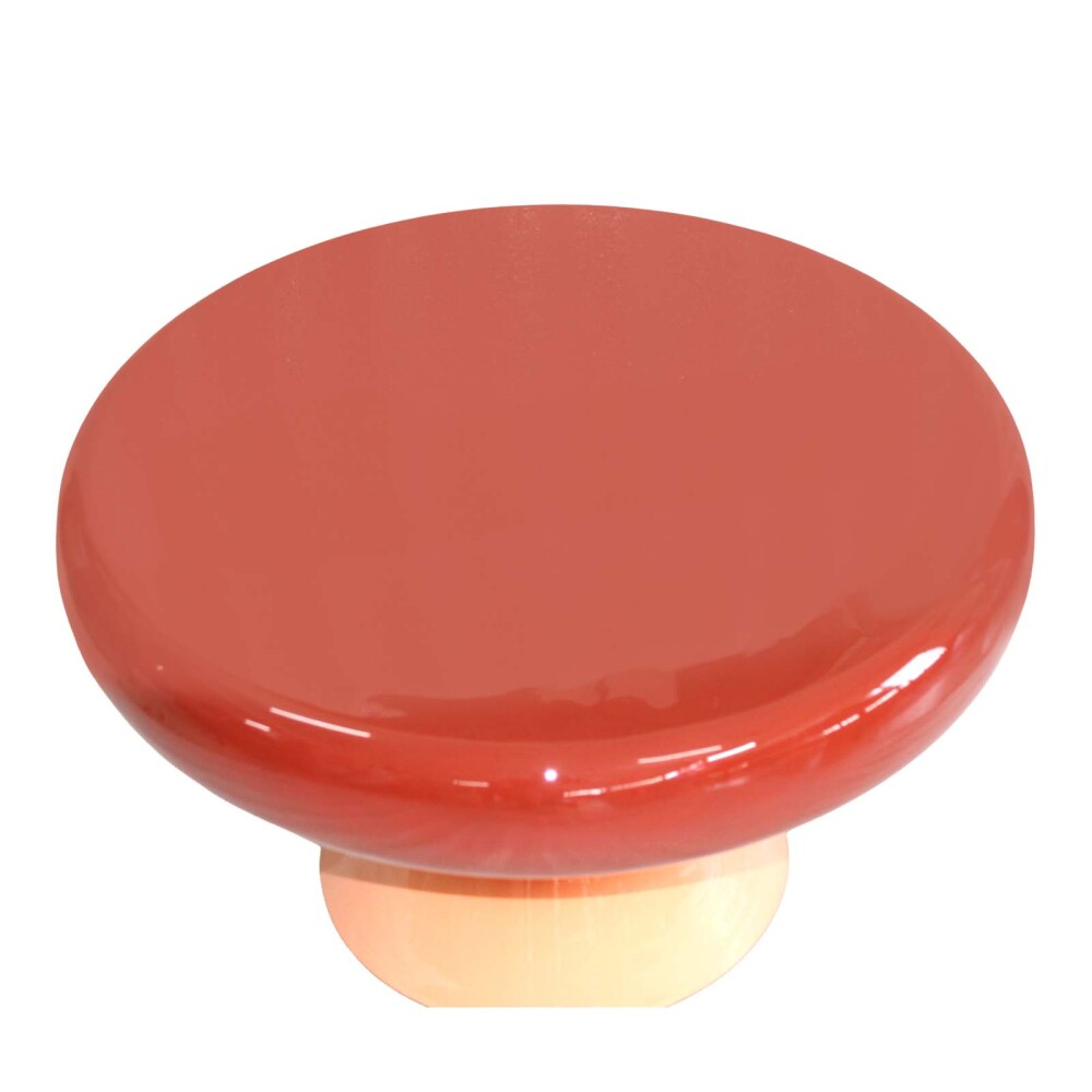 MESA RATONA METAL NARANJA SAGGITA TERRACOT