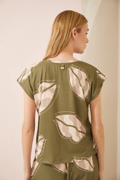 REMERA MUDRA VERDE