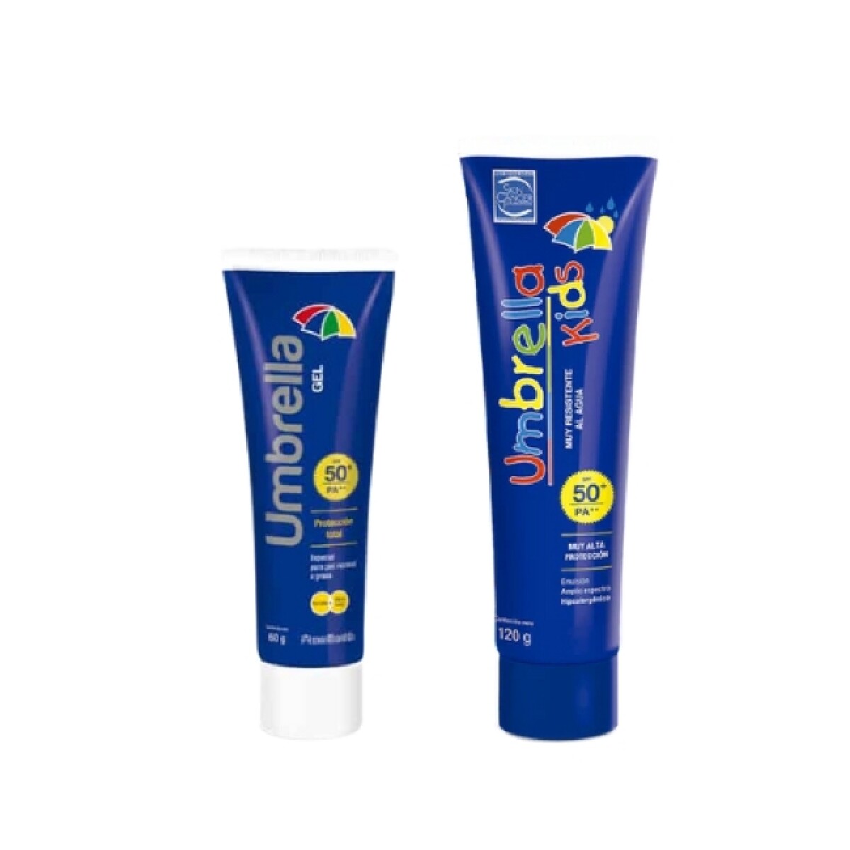 UMBRELLA GEL SPF 50+ 60 GR + 1 KIDS GRATIS 