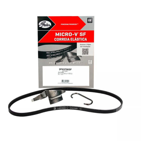 CORREA ALTERNADOR VOLKSWAGEN GOL V FOX-SURAN AIRE ACOND.C/ LLAVE P-TENSAR GATES CORREA ALTERNADOR VOLKSWAGEN GOL V FOX-SURAN AIRE ACOND.C/ LLAVE P-TENSAR GATES