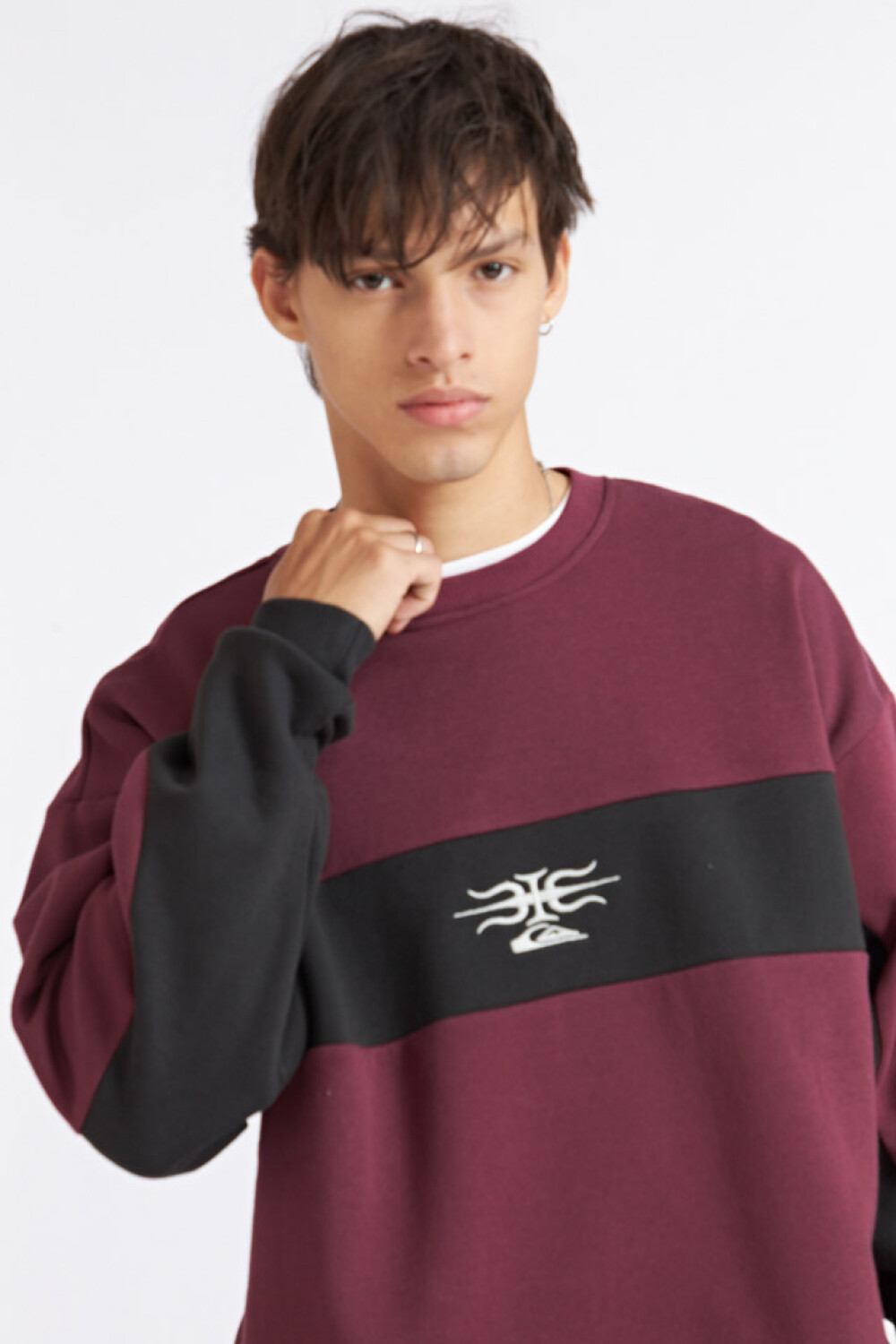 Quiksilver Buzo MERCURY DEVIL Hombre - Bordo Bordo