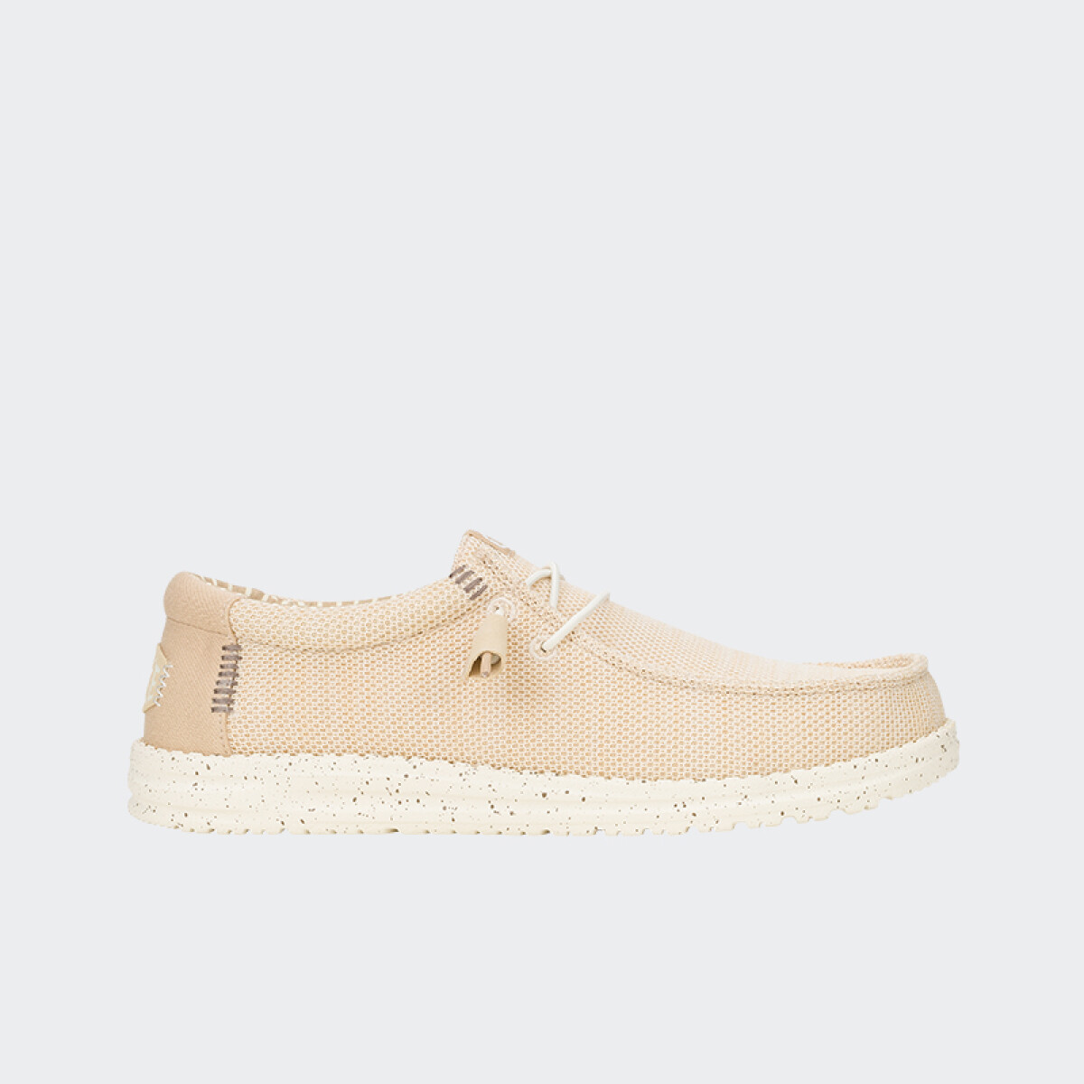 Calzado Hey Dude Wally Stretch Mesh - Beige 