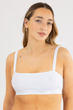 Top greta Blanco