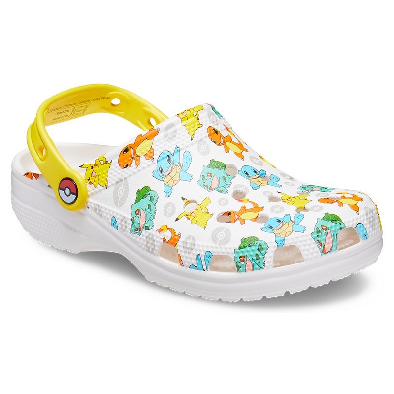 Crocs Classic Pokemon 2 Blanco