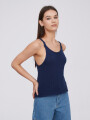 Musculosa Misure Azul Marino