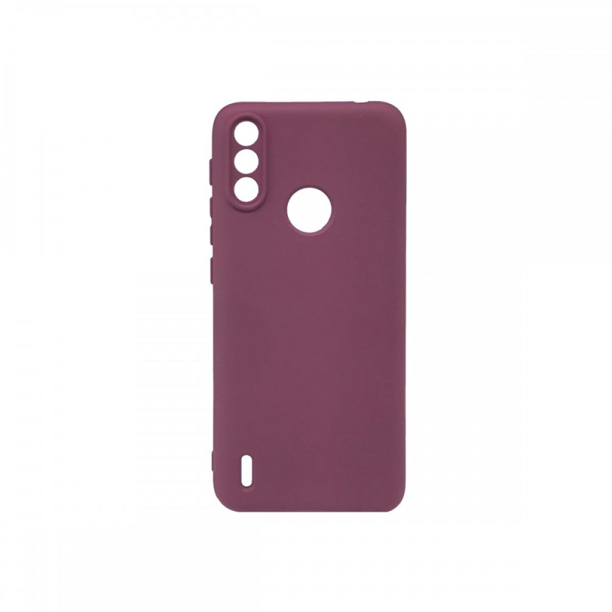 CASE SILICONA MOTOROLA E7I POWER - Violeta 