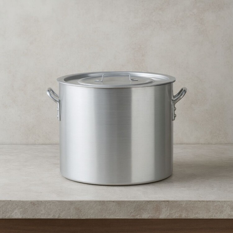 Olla Cacerola alta de Aluminio Fortaleza 26 cm - 12.7 litros Olla Cacerola alta de Aluminio Fortaleza 26 cm - 12.7 litros
