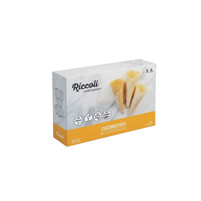 Cucuruchos s/gluten Riccoli Cucuruchos Ricca Sin Gluten