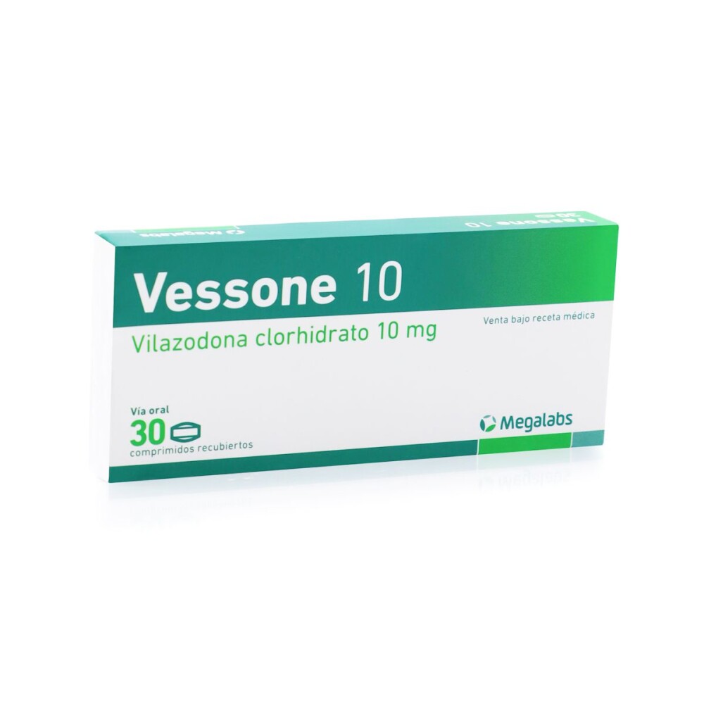 VESSONE 10 MG CJ X 30 COMP. REC. única