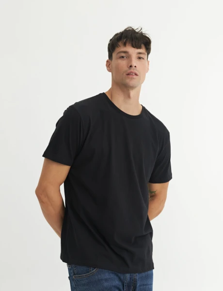 Remera básica Lennie Negro