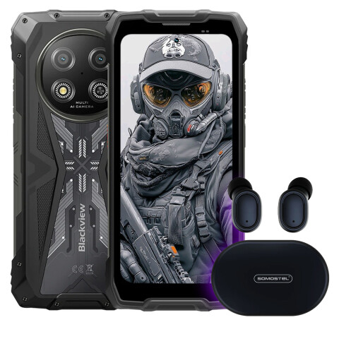 Blackview Rock 2 12/256gb Robusto De Trabajo 5g + Regalo PK BLACKVIEW ROCK 2 12/256 5G NEGRO +REG
