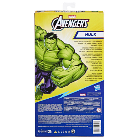 Figura Marvel Avengers Titan Hero Series Hulk 001