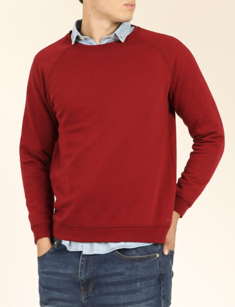 Sweater Jogging Harry Rojo Oscuro