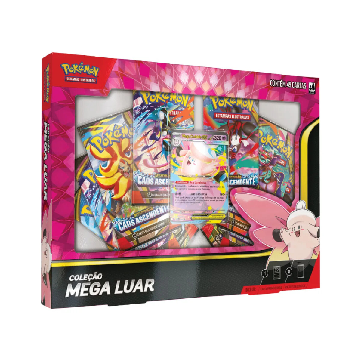 Pokémon Coleçao - Mega Clefable EX 
