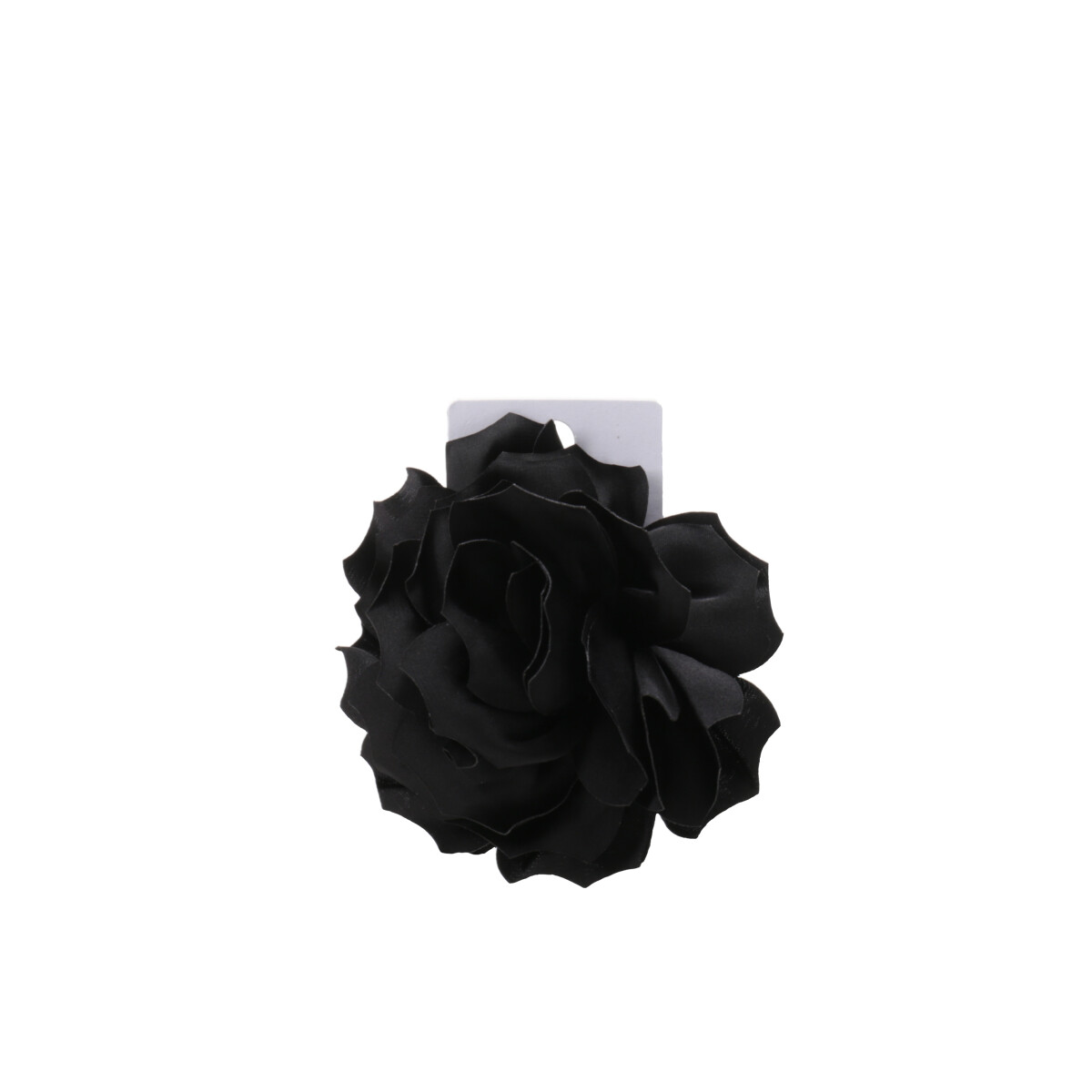 Collar con flor de tela MissCarol - Black 