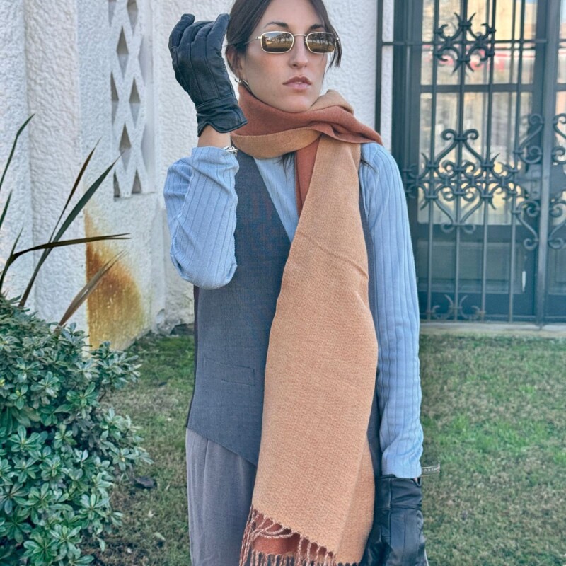 Bufanda Marrón