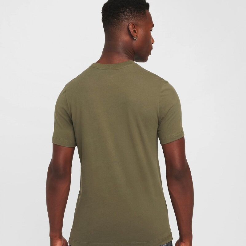 Remera Nike Dri-Fit Tee Camo Just do It de Hombre Verde