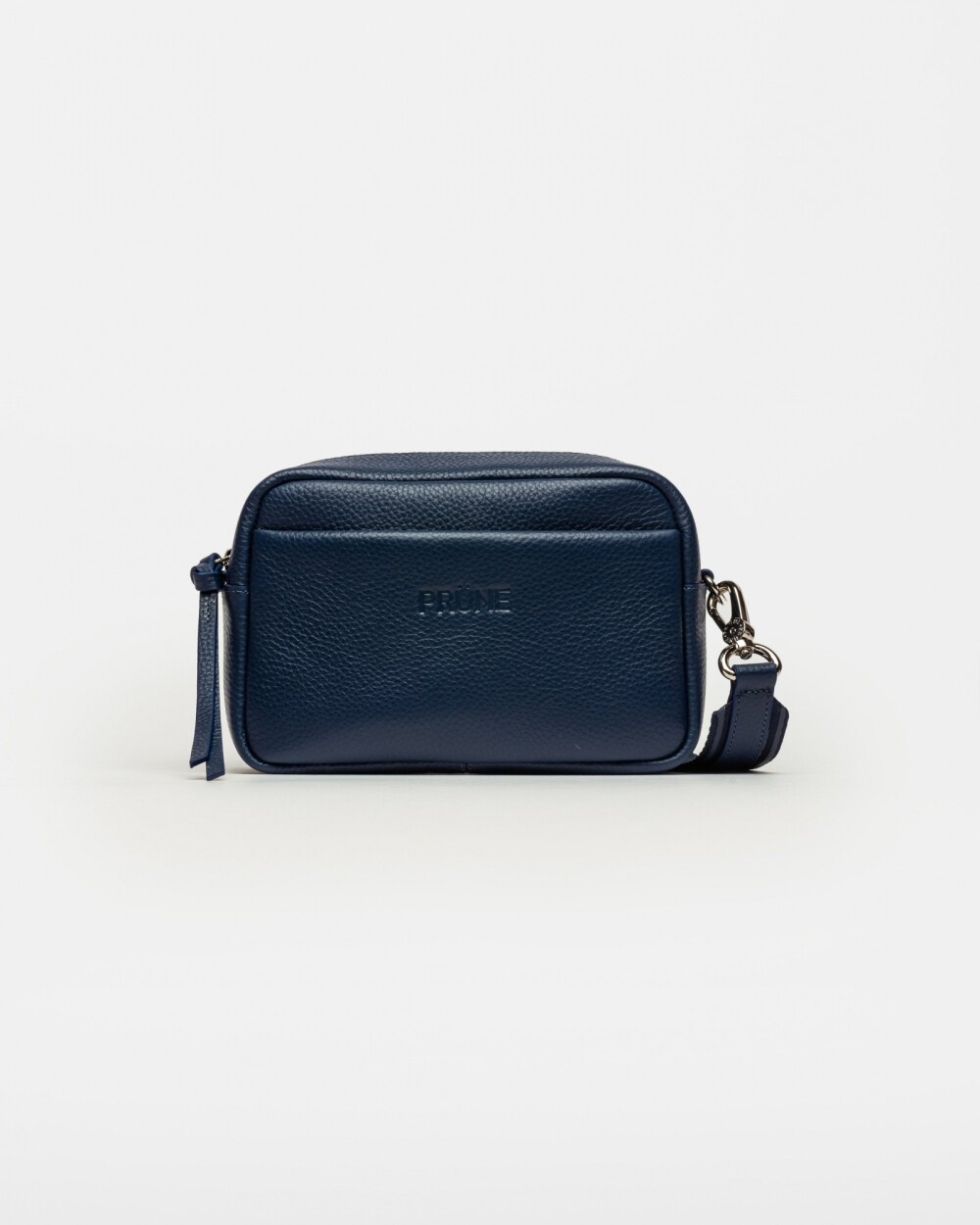 Bandolera Haze en cuero graneado Marine Blue