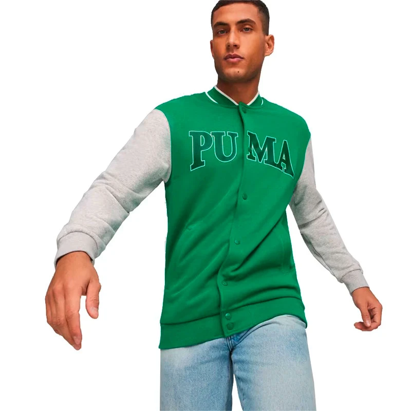 M PUMA SQUAD TRACK JACKET TR Verde