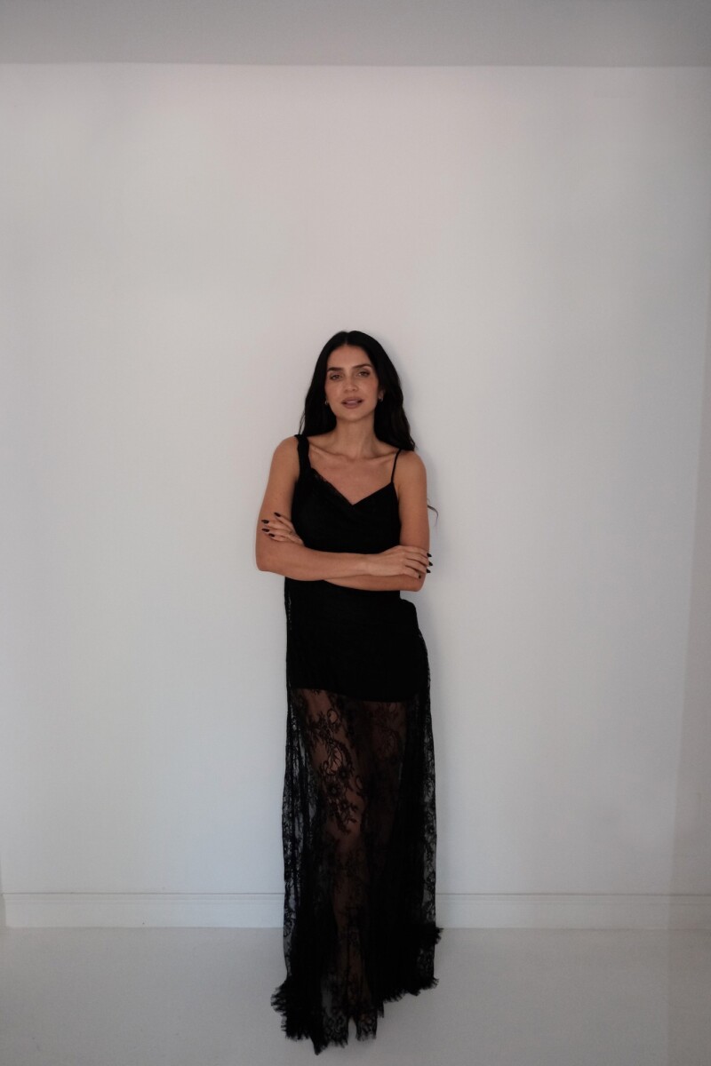 Vestido Rosel - NEGRO 