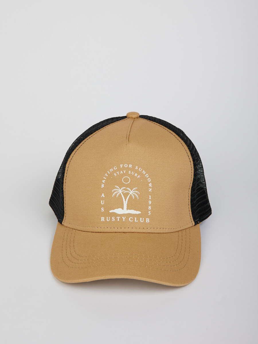 GORRO VISERA CANCHER RUSTY - Mostaza 