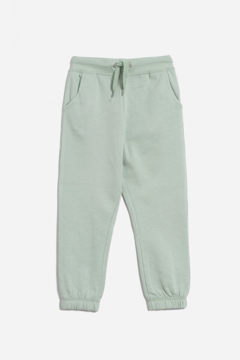Jogger con puño - Menta 