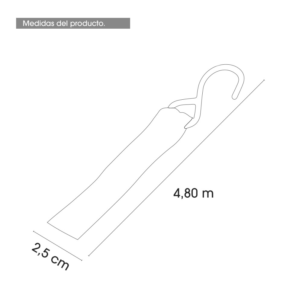 Cinta Crique Tensor Equipaje 1000kg X 4,8mts Auto Moto Cinta Crique Tensor Equipaje 1000kg X 4,8mts Auto Moto