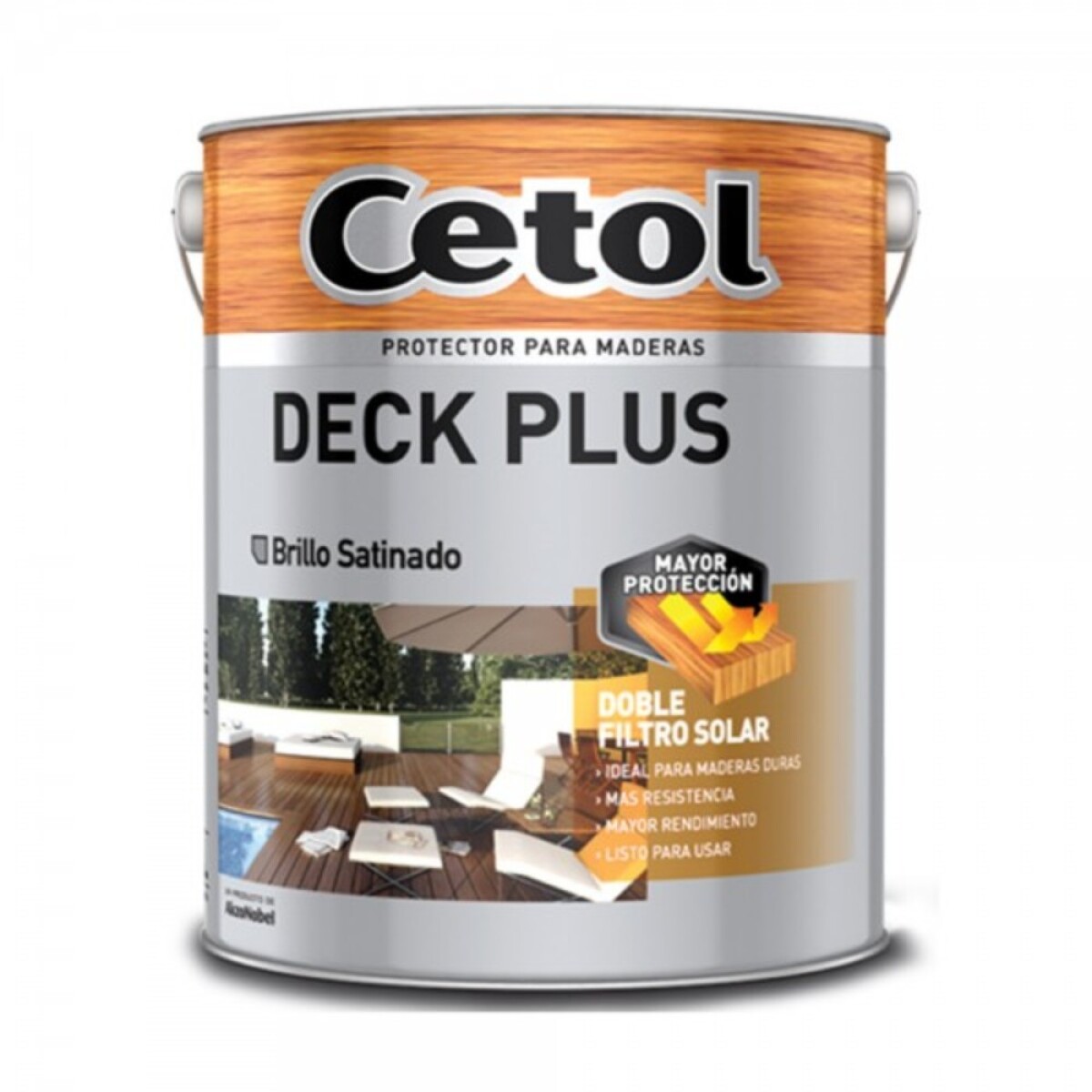CETOL DECK PLUS TECA - 4 LTS. - N/A 