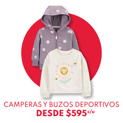Cyber Septiembre camperas y buzos