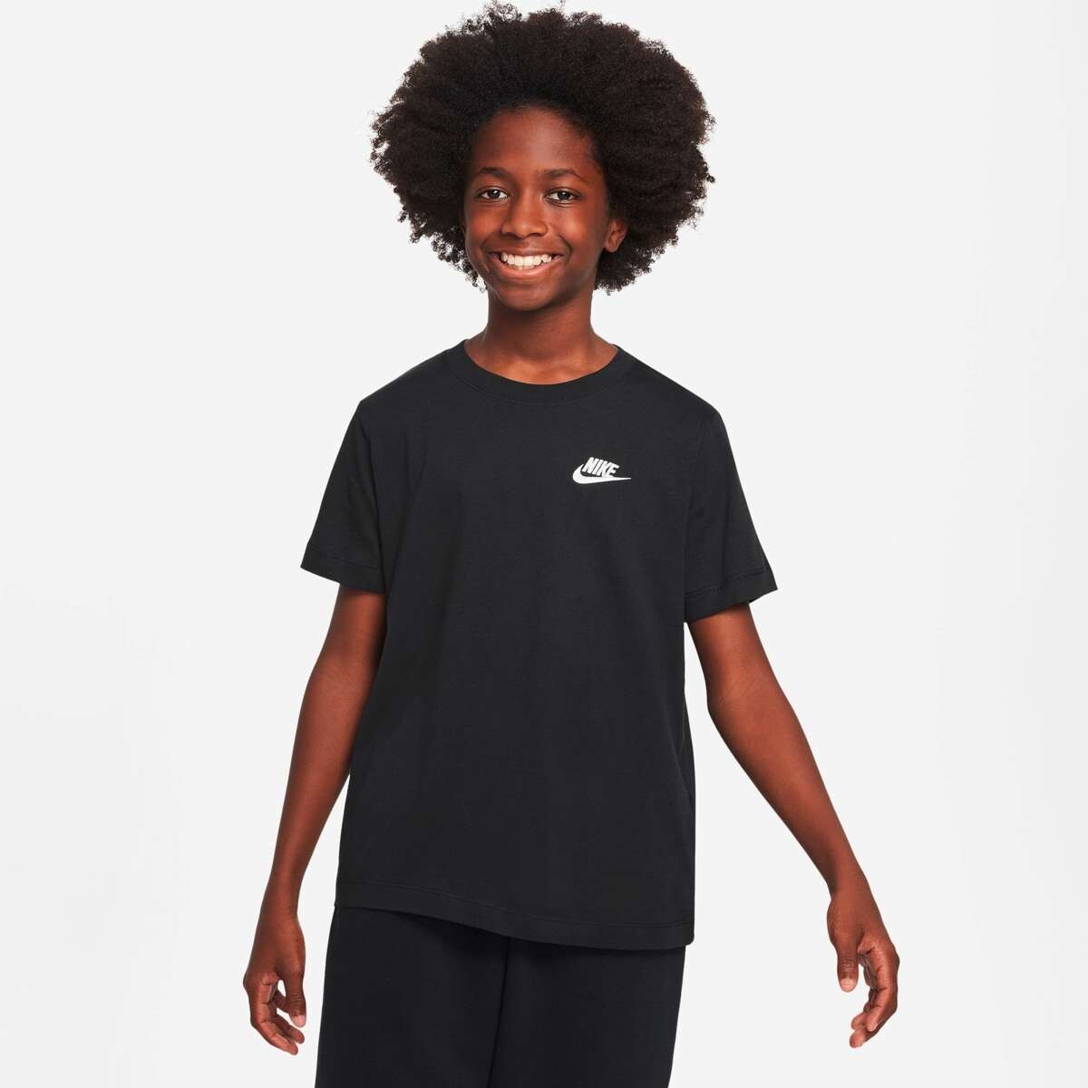 Remera Nike Sportswear de Niños - Negro 