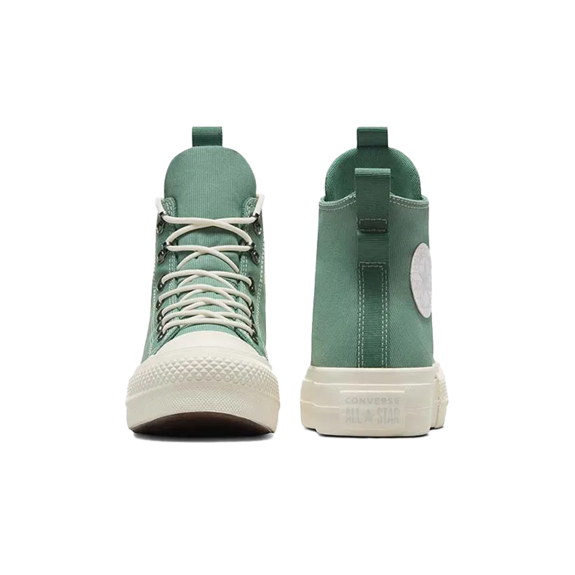 Converse grises con verde shop
