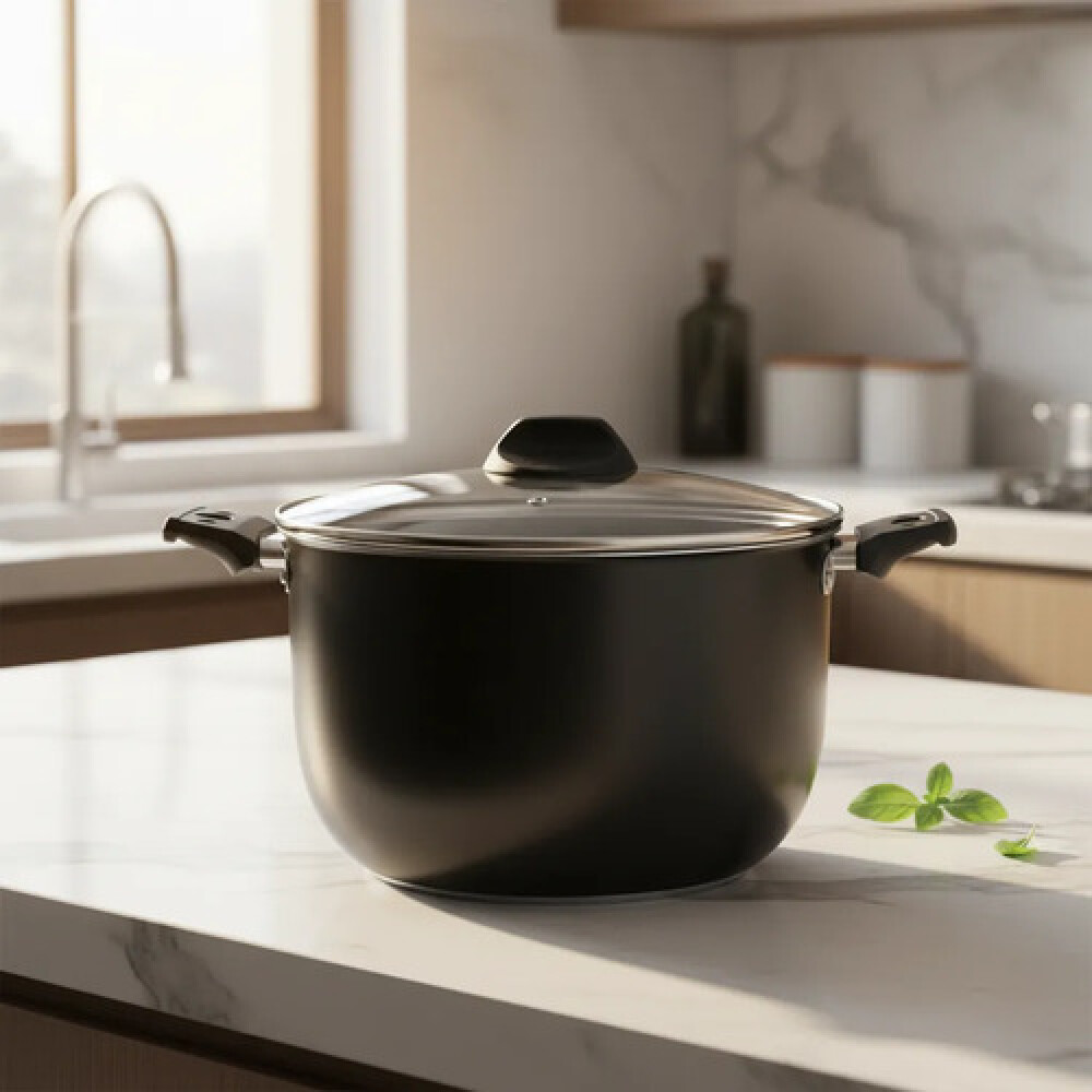 Olla Grafito con asas y tapa 20 cm 3.75 L CHEFF-FL Olla Grafito con asas y tapa 20 cm 3.75 L CHEFF-FL